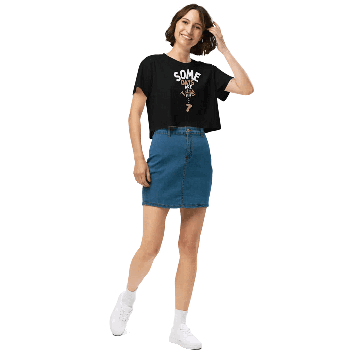 Funny Nurse Crop Top 