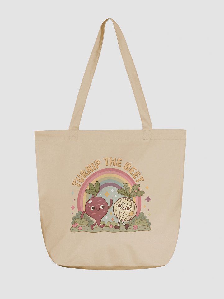 Turnip the Beat Eco-Friendly Tote Bag product image (1)