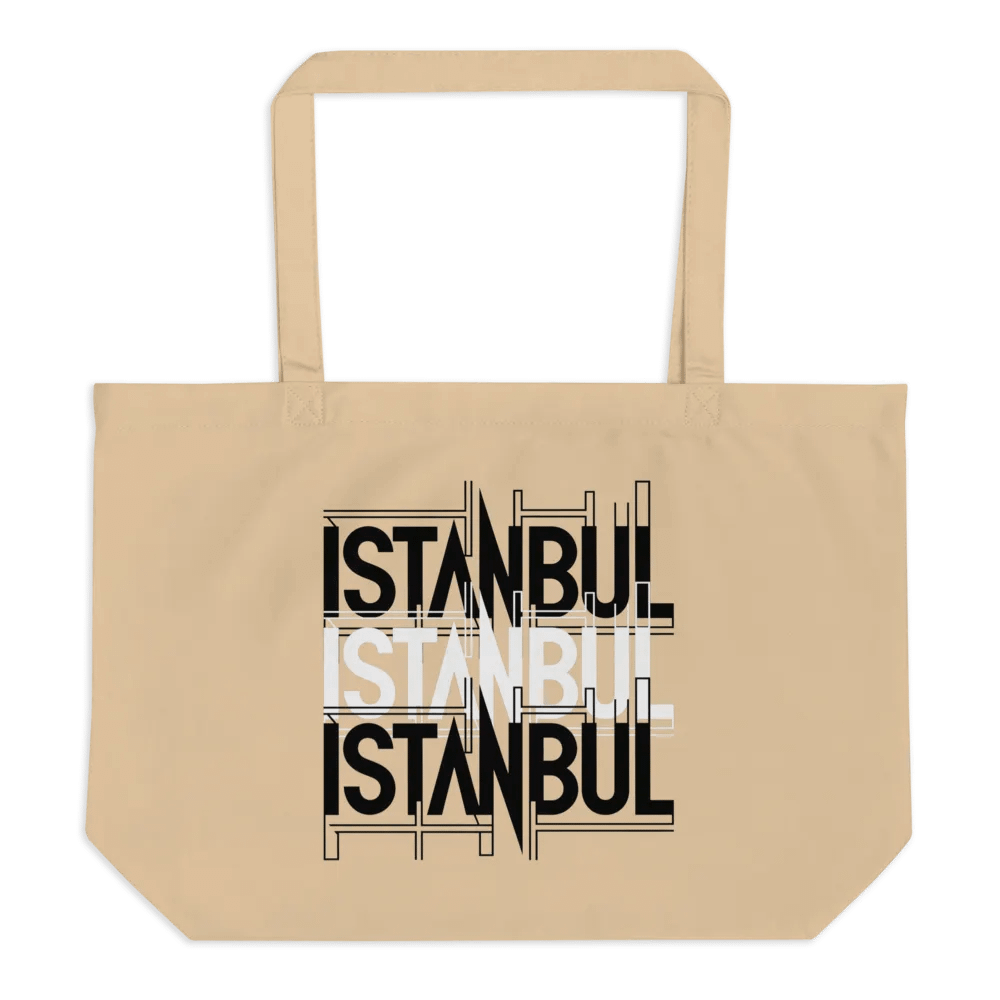 Istanbul Tote Bag With Modern Font [00013] product image (3)