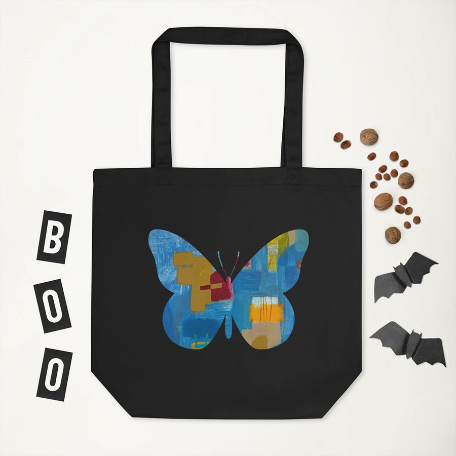 Abstract Butterfly Canvas Tote product image (3)