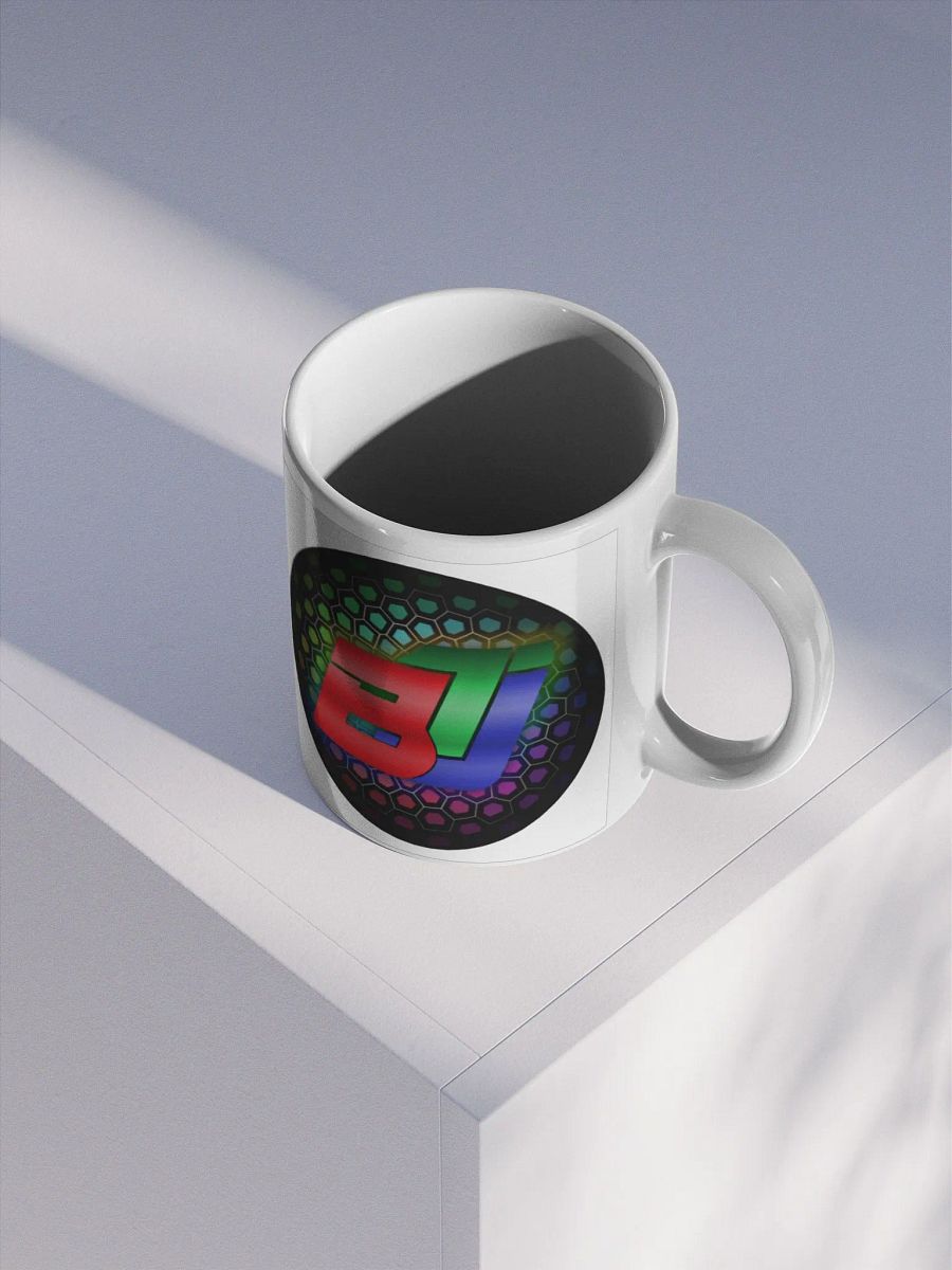 BTJ GAMES coffee mug disco ball logo product image (3)
