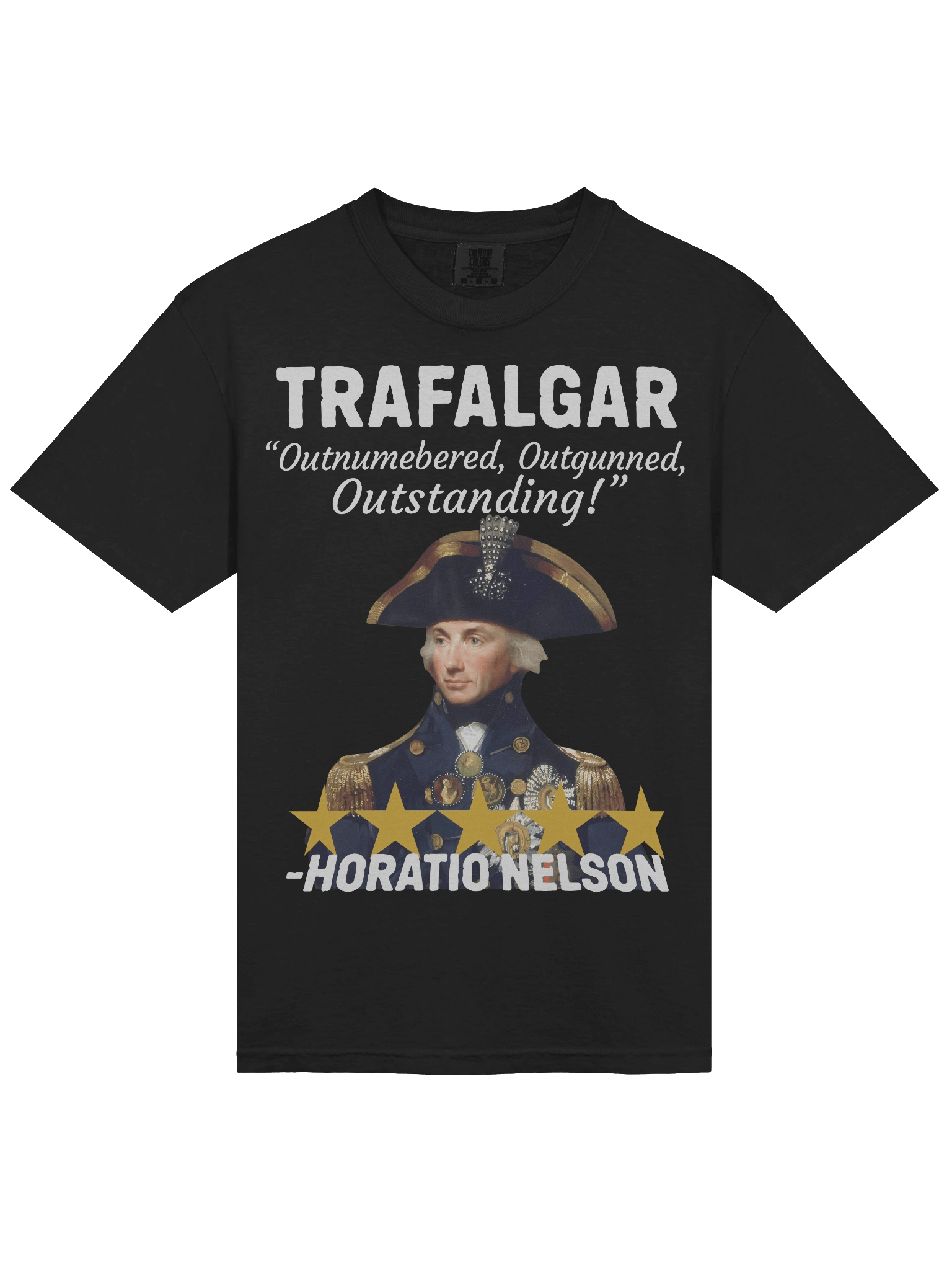 Trafalgar Review – Outnumbered, Outgunned, Outstanding! T-Shirt product image (19)