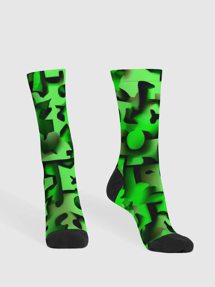 Eco-Friendly Art Crew Socks product image (2)