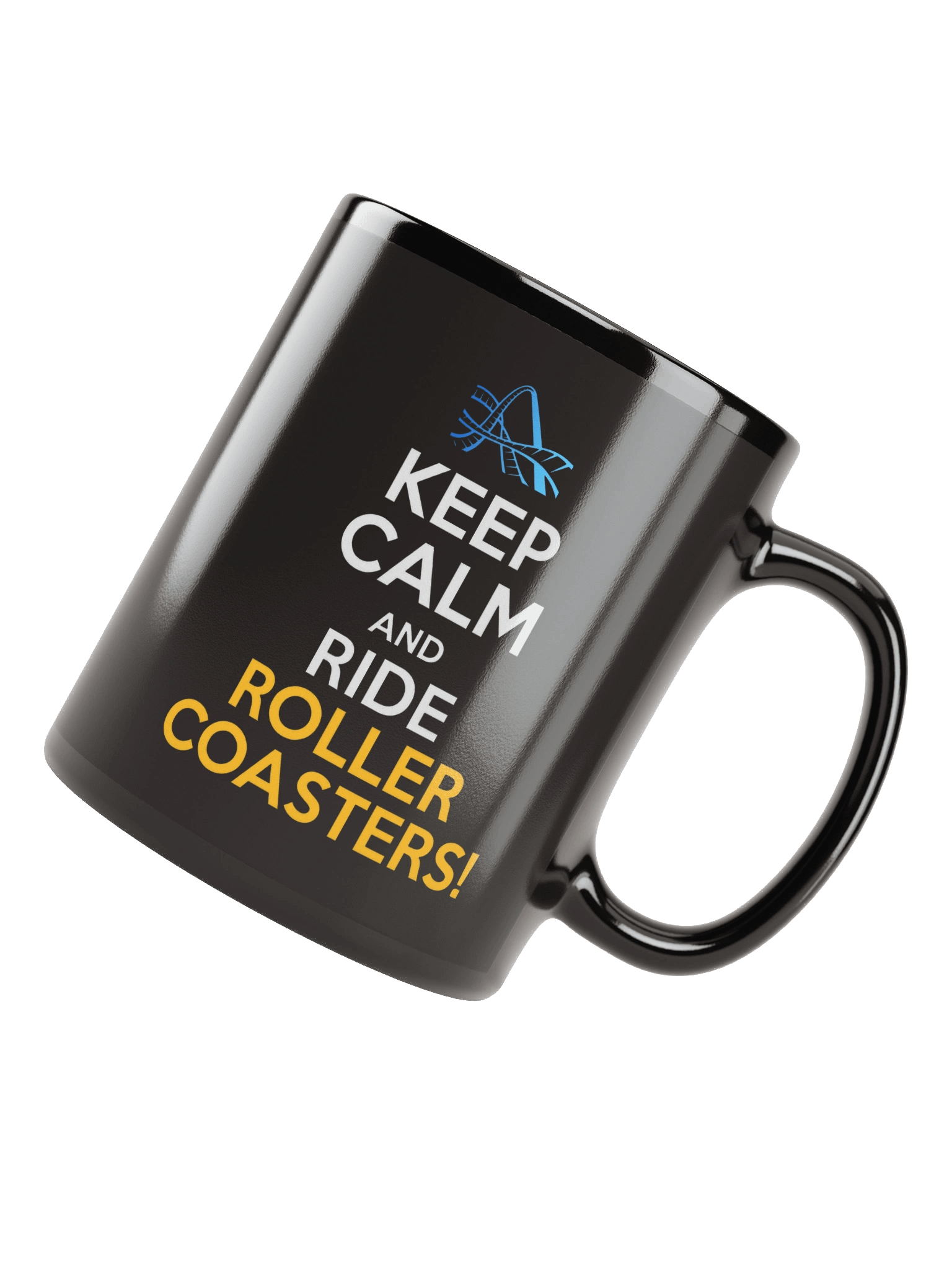 Keep Calm & Ride Roller Coasters Mug product image (4)