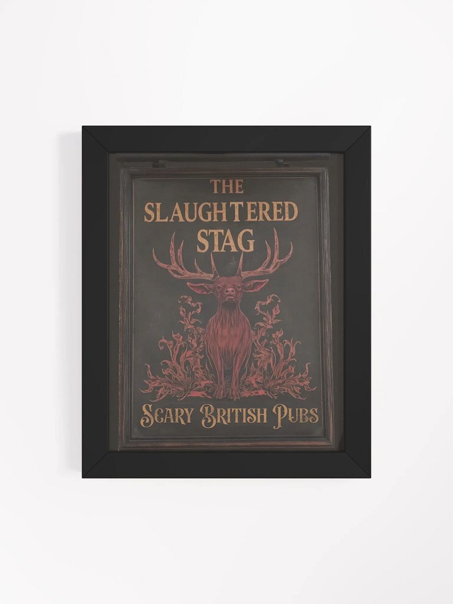 Scary British pub sign for your bar, or bedroom product image (1)