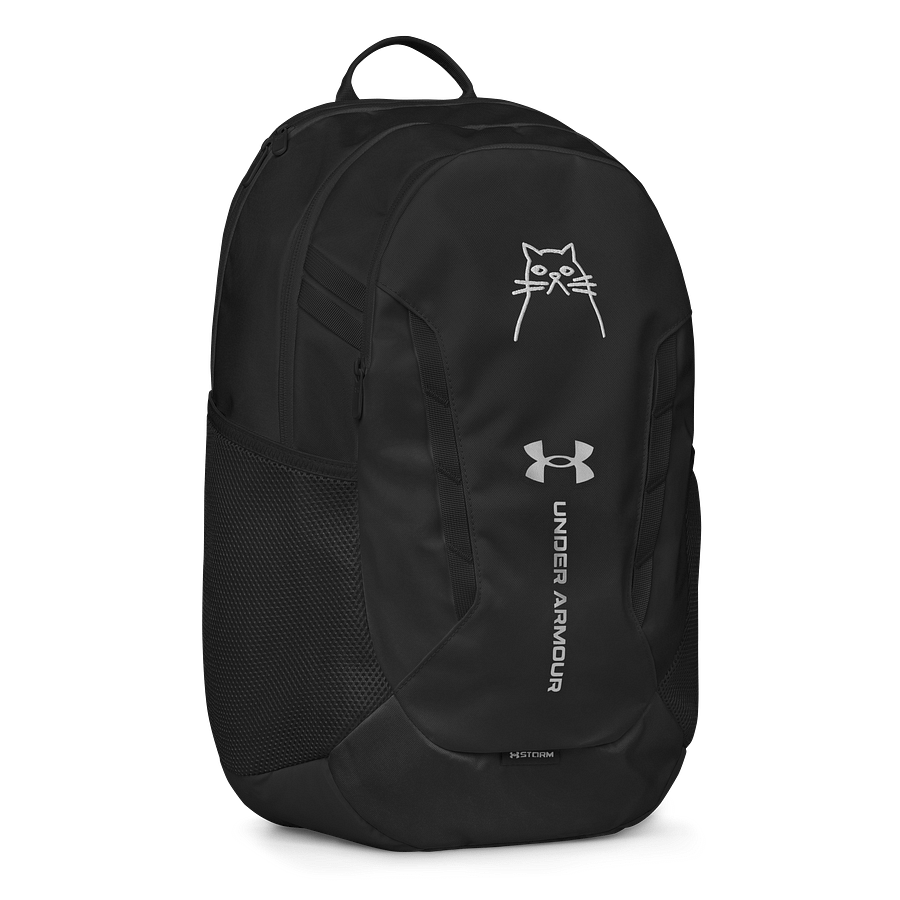 Whiskered Cat Pixel Backpack product image (5)