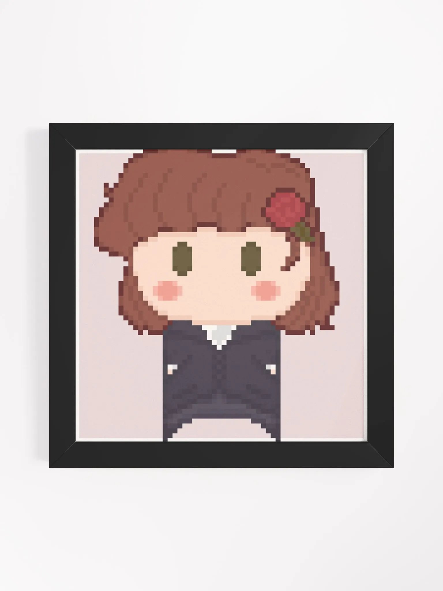 3sor Pixel Art Framed Poster | Art by SquidSlayerNate product image (1)