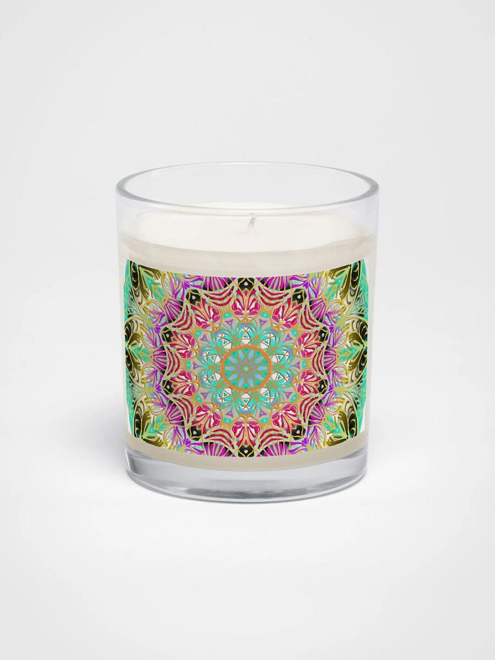 Mandala Harmony Soy Wax Candle product image (1)