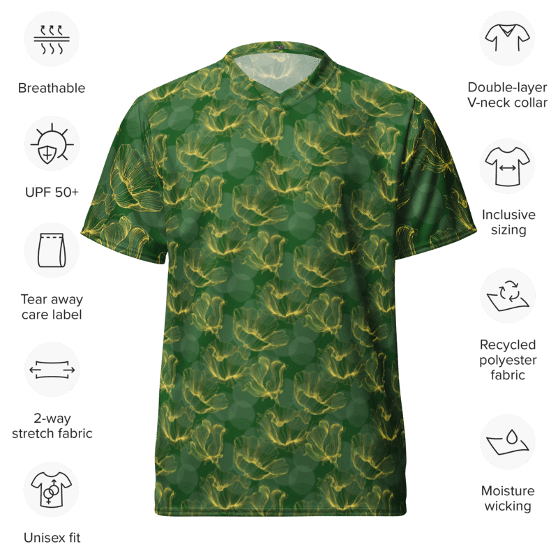 Golden Grove | Recycled Unisex Sports Jersey product image (12)