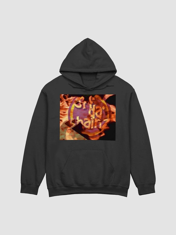 Off Da Chainz on Fire Black Sweater! product image (1)