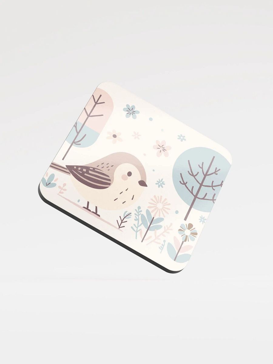 Whimsical Bird Cork Coaster product image (4)