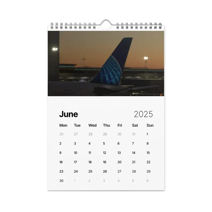 2025 Wall Calendar! Best Of: Flight Sim Screenshots! product image (2)