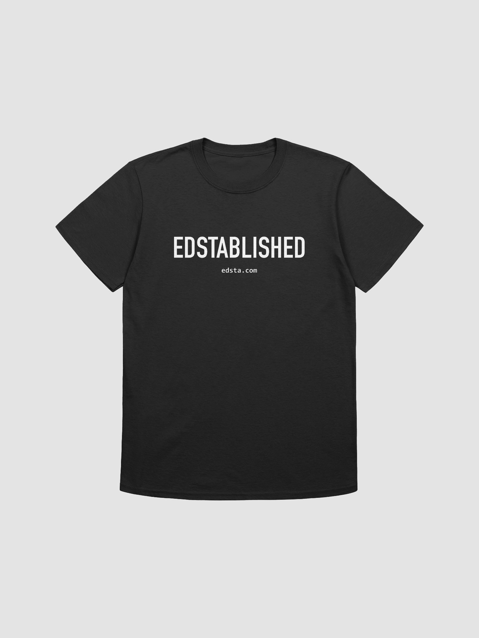 EDSTABLISHED Black T-Shirt product image (1)