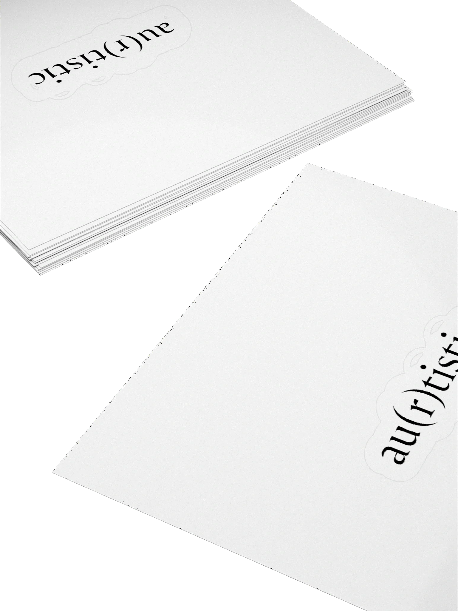 au(r)tistic Sticker product image (13)