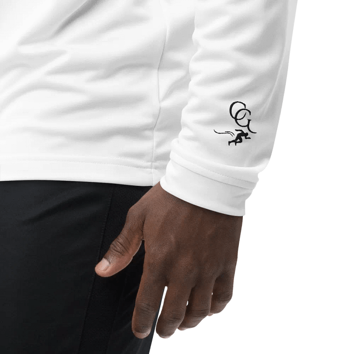 CG White Half Zip Pullover product image (2)