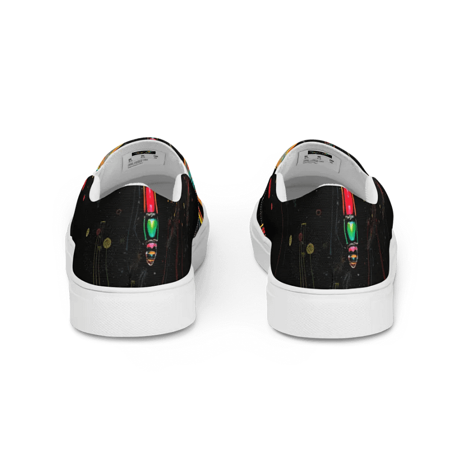 Women's Brilliant Dragonfluy slip on canvas shoes product image (4)