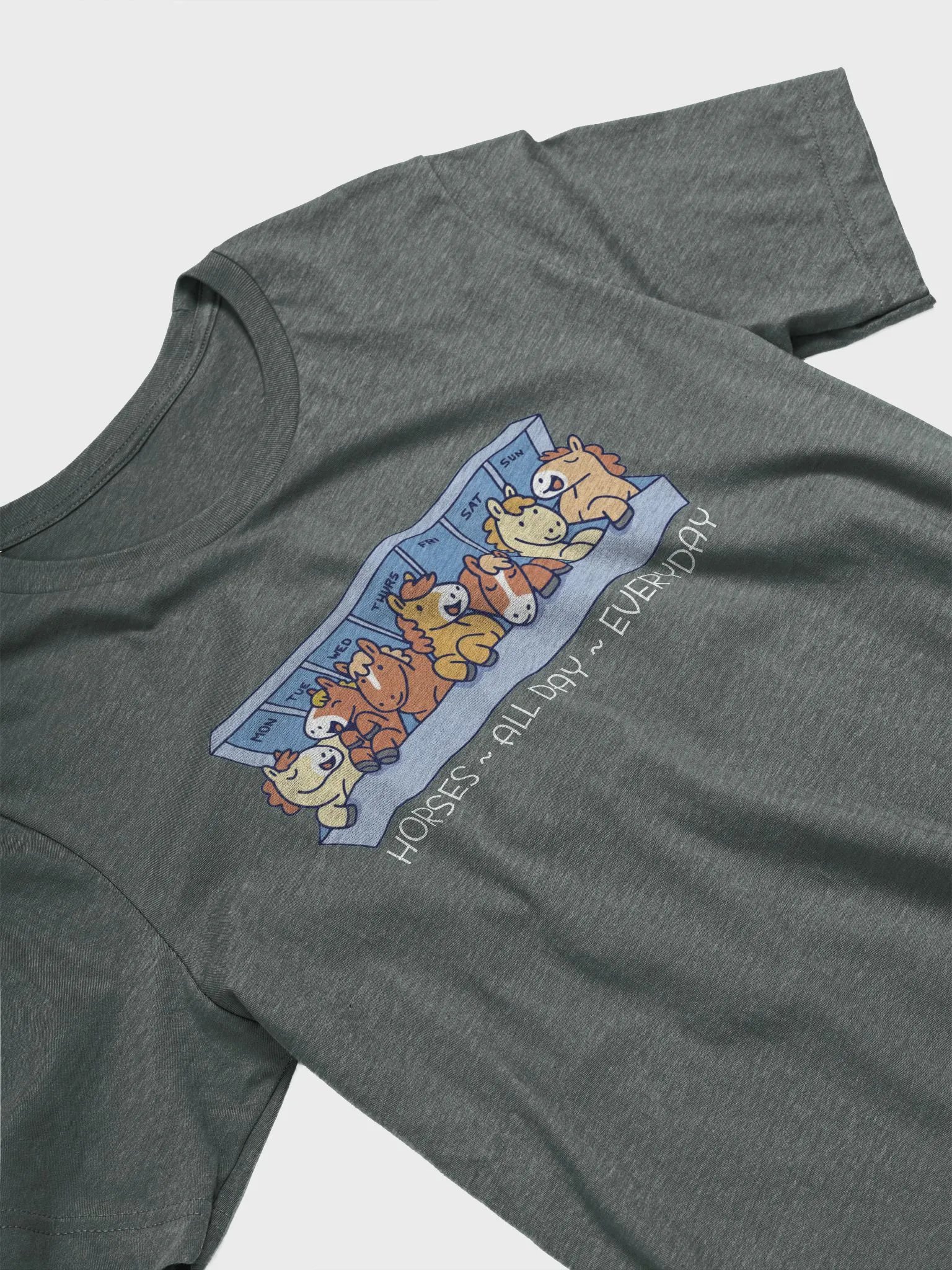 Horses All Day Premium T-shirt product image (83)