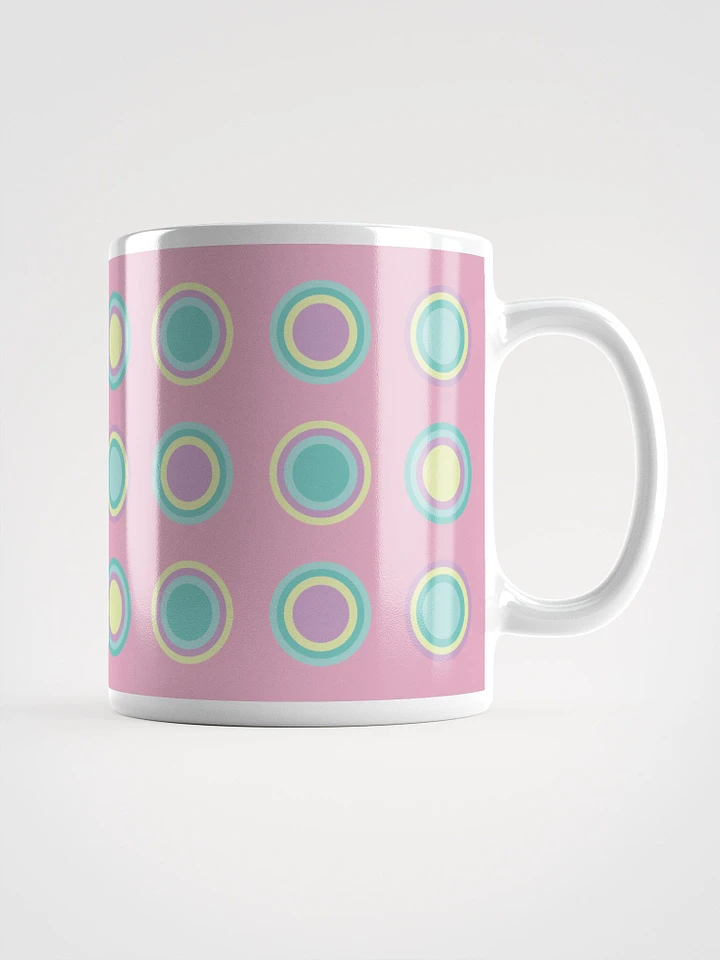 Pink Polkadot Glossy White Mug product image (1)