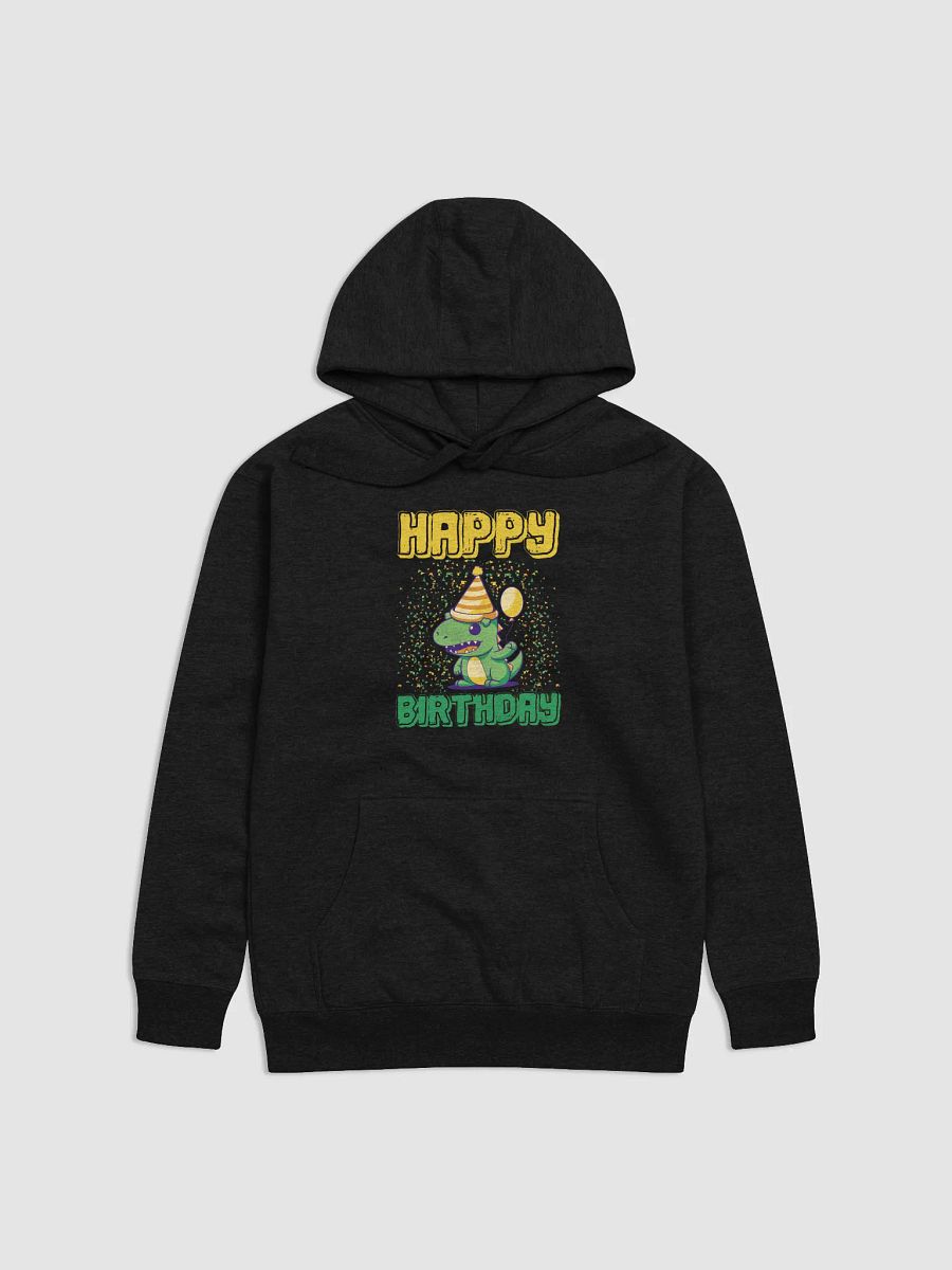 Happy Birthday (Cute Dinosaur With Balloon) Hoodie product image (1)