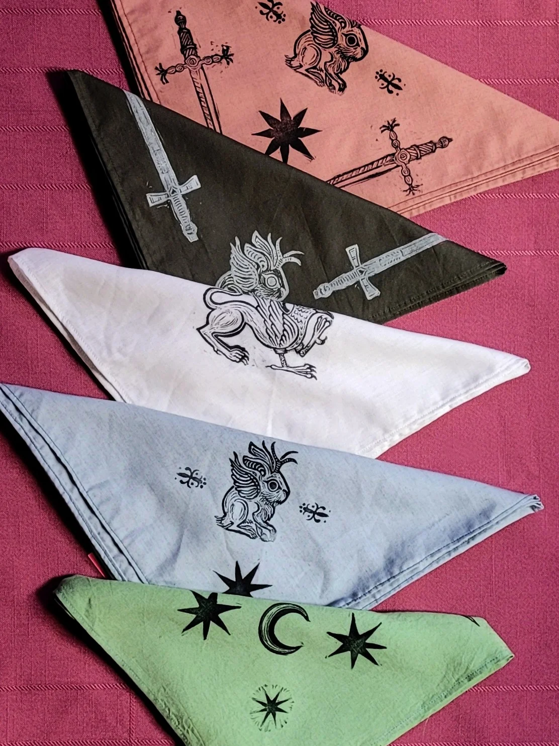 Block Printed Bandanas product image (4)