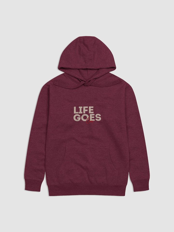 Life Goes On - Cotton Heritage Unisex Premium Hoodie product image (5)