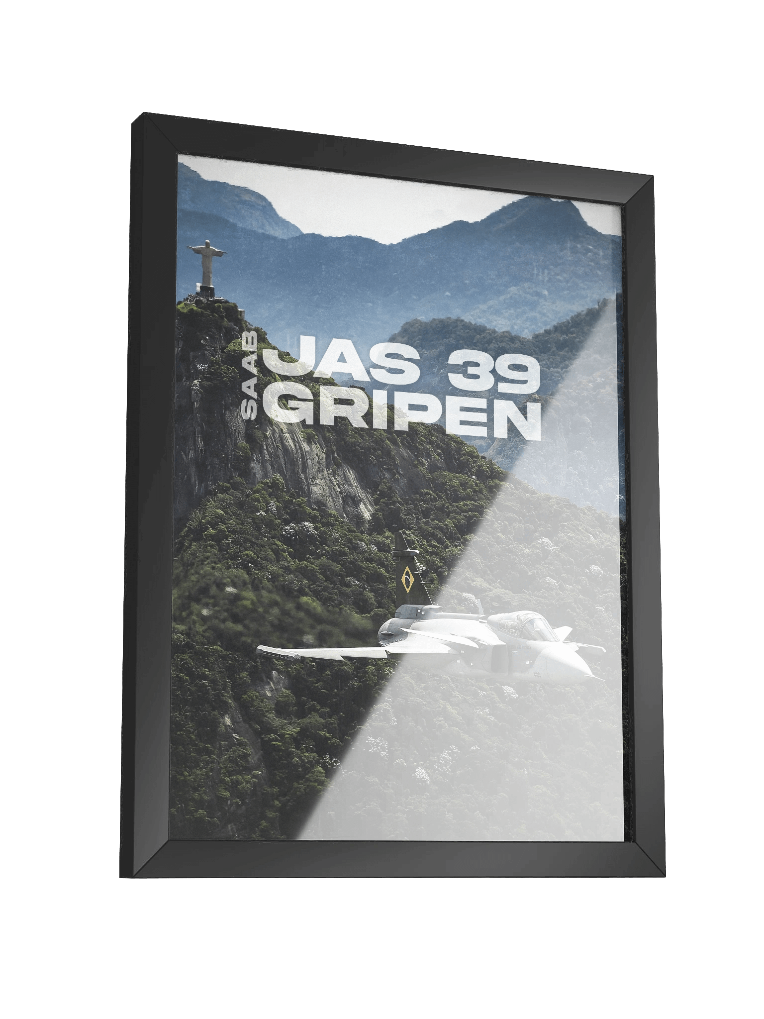 JAS 39 "Gripen" Framed Poster product image (3)