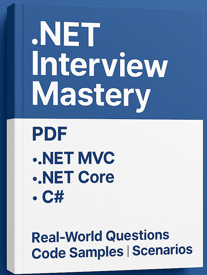 .NET Interview Mastery Bundle — MVC, Core, C# (Real Questions + Code) product image (1)