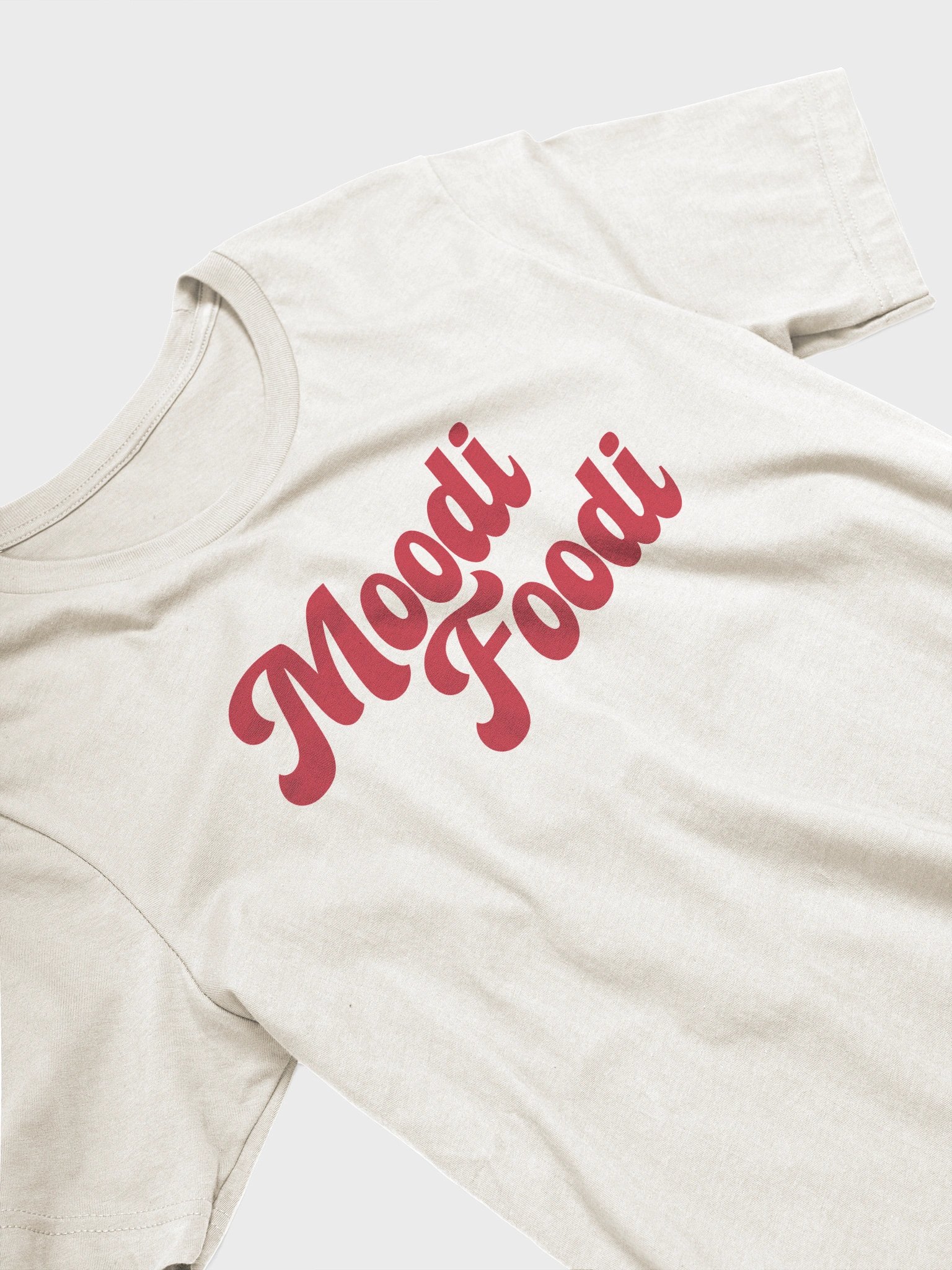 Moodi Foodi Originals Tee – Ketchup (Slim Fit) product image (4)
