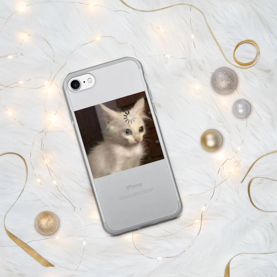 Loading Cat Confusion Clear iPhone® Case product image (334)