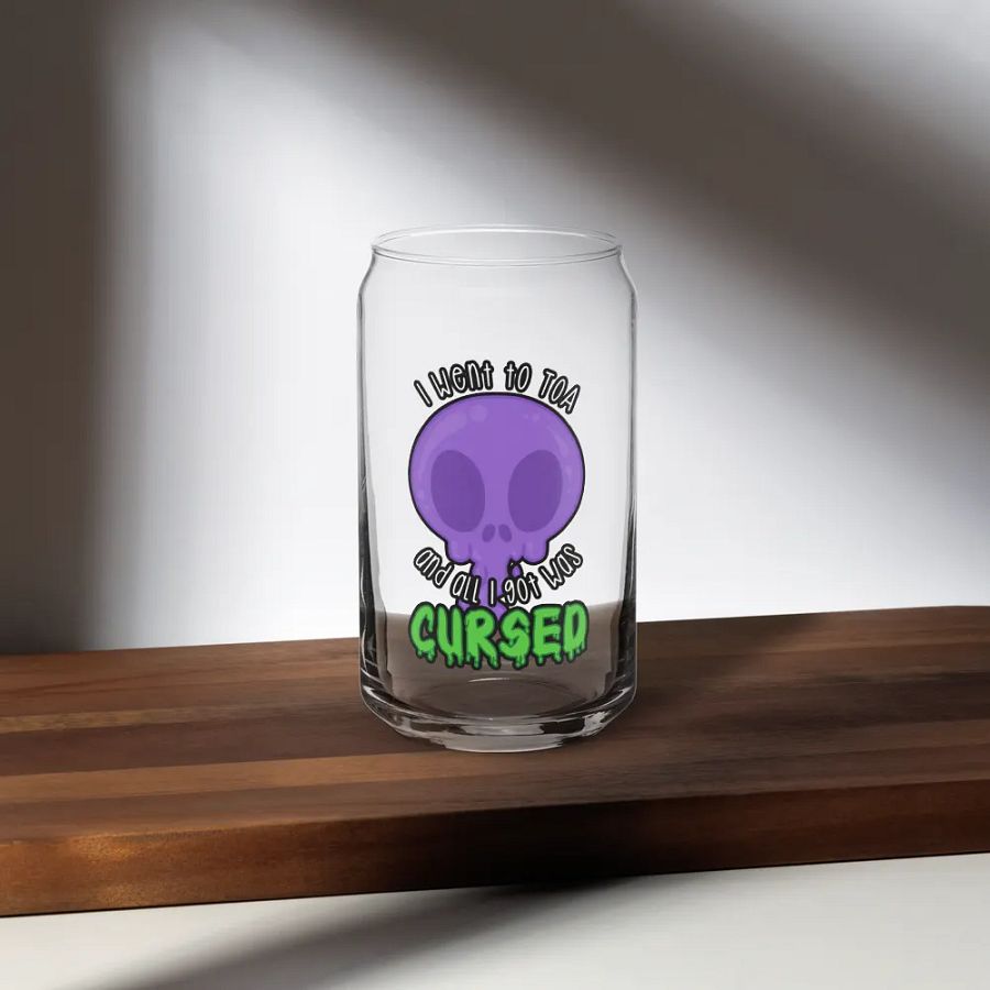 All I Got Was Cursed - Warlock - Can Glass product image (5)