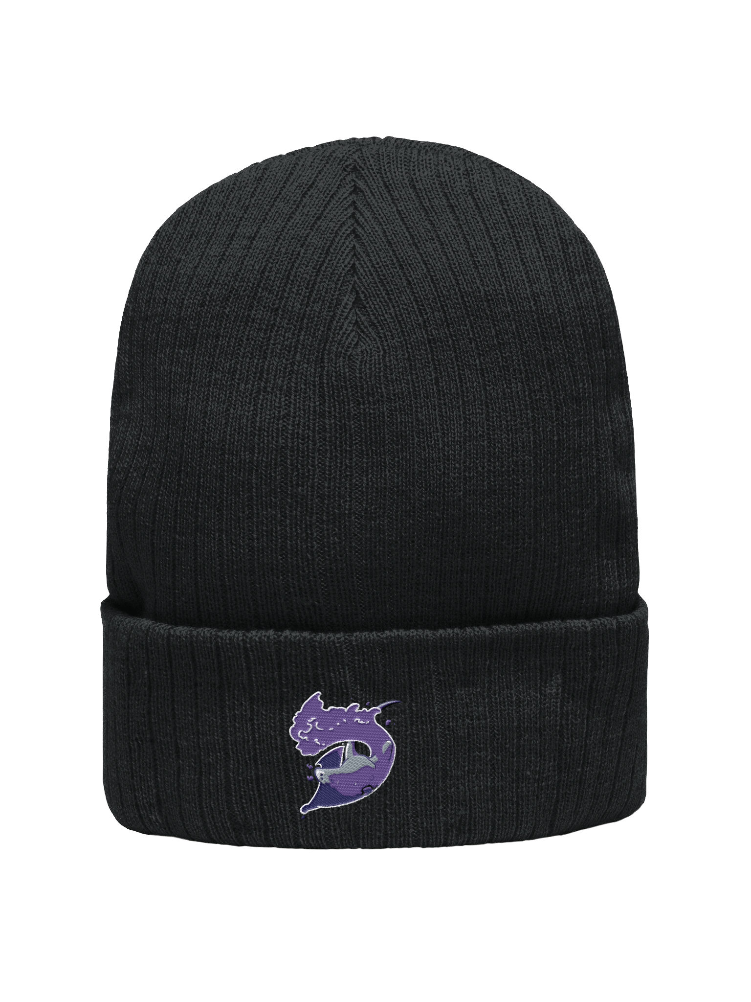 Whimsical Stingray Dreams Ribbed Beanie product image (1)