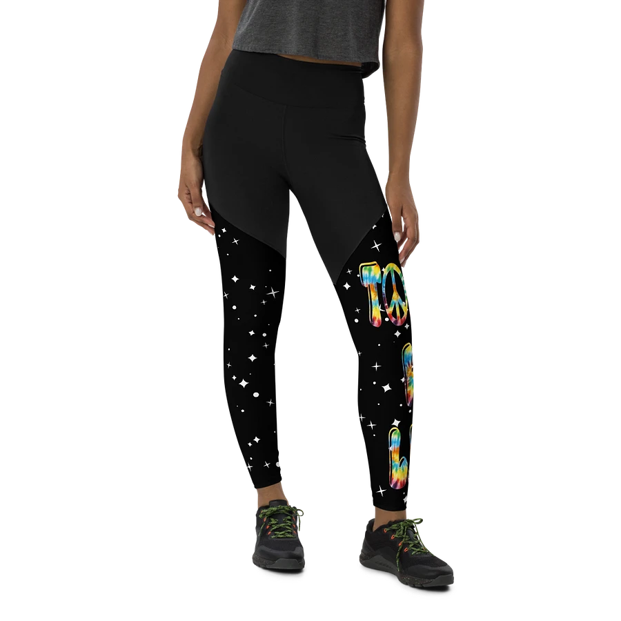 Peace sign sports leggings product image (12)