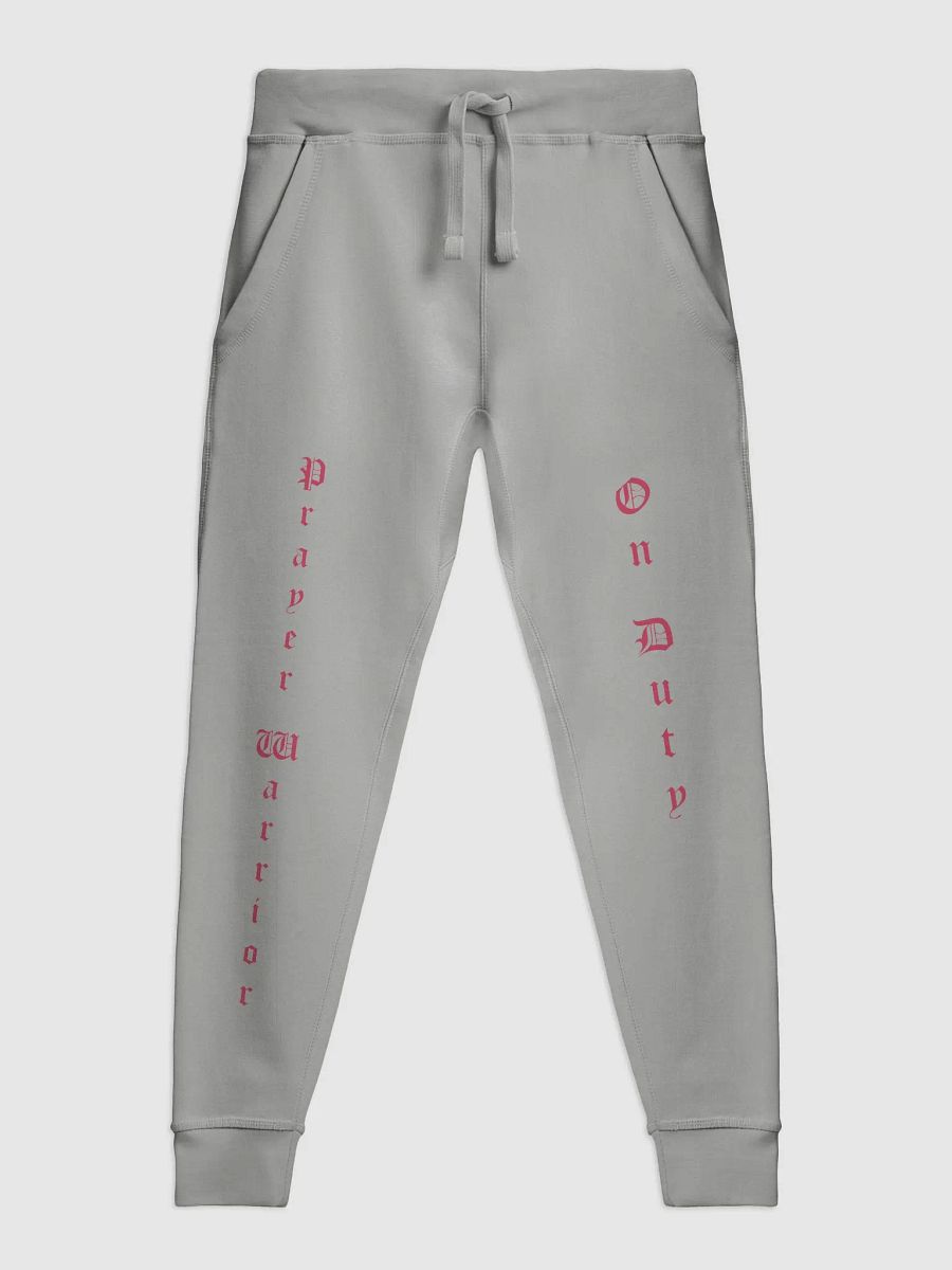 Prayer warrior on duty joggers Unisex product image (8)