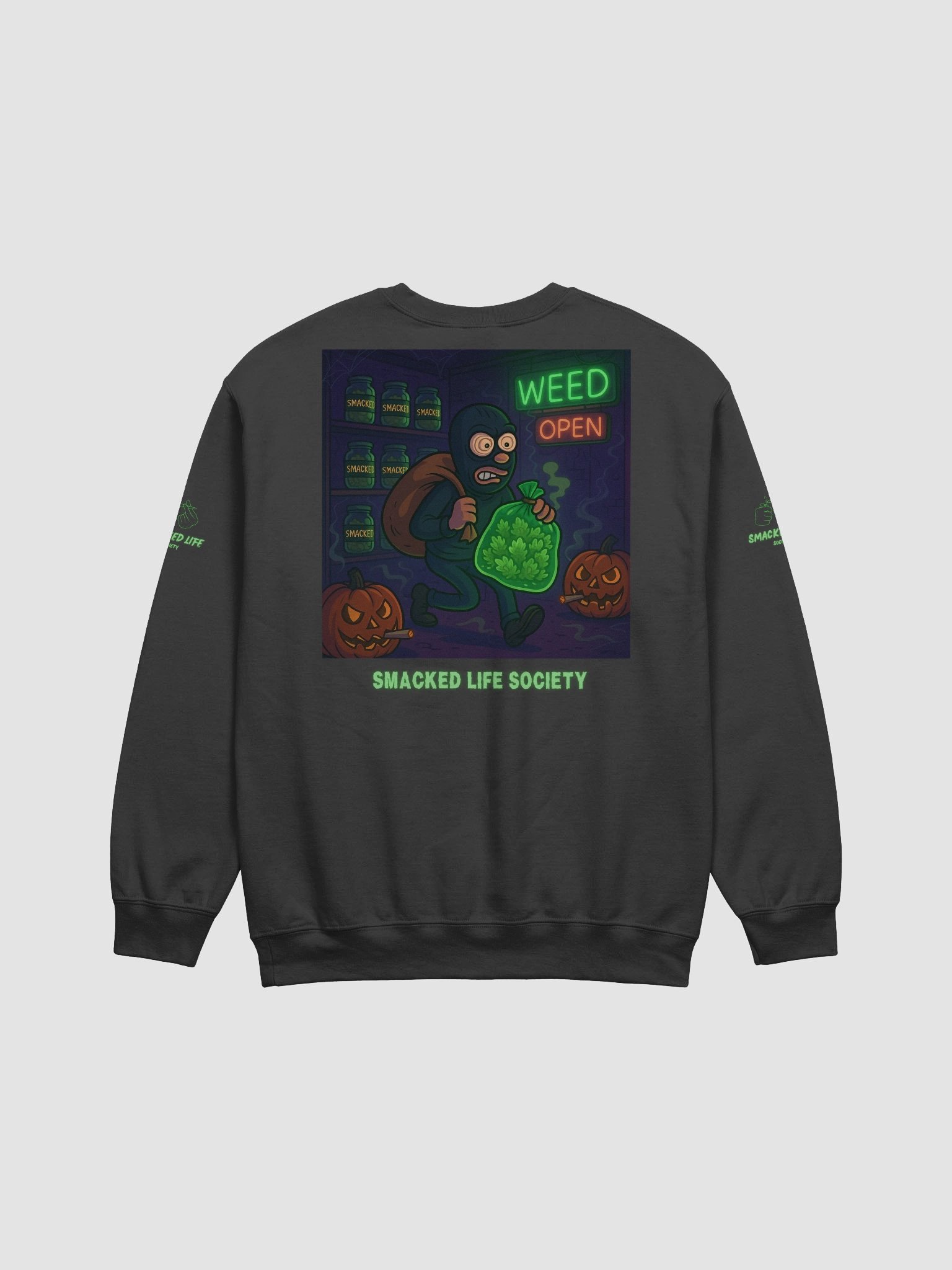 Don’t Get Caught Smacked – Fall Stoner Sweatshirt product image (8)
