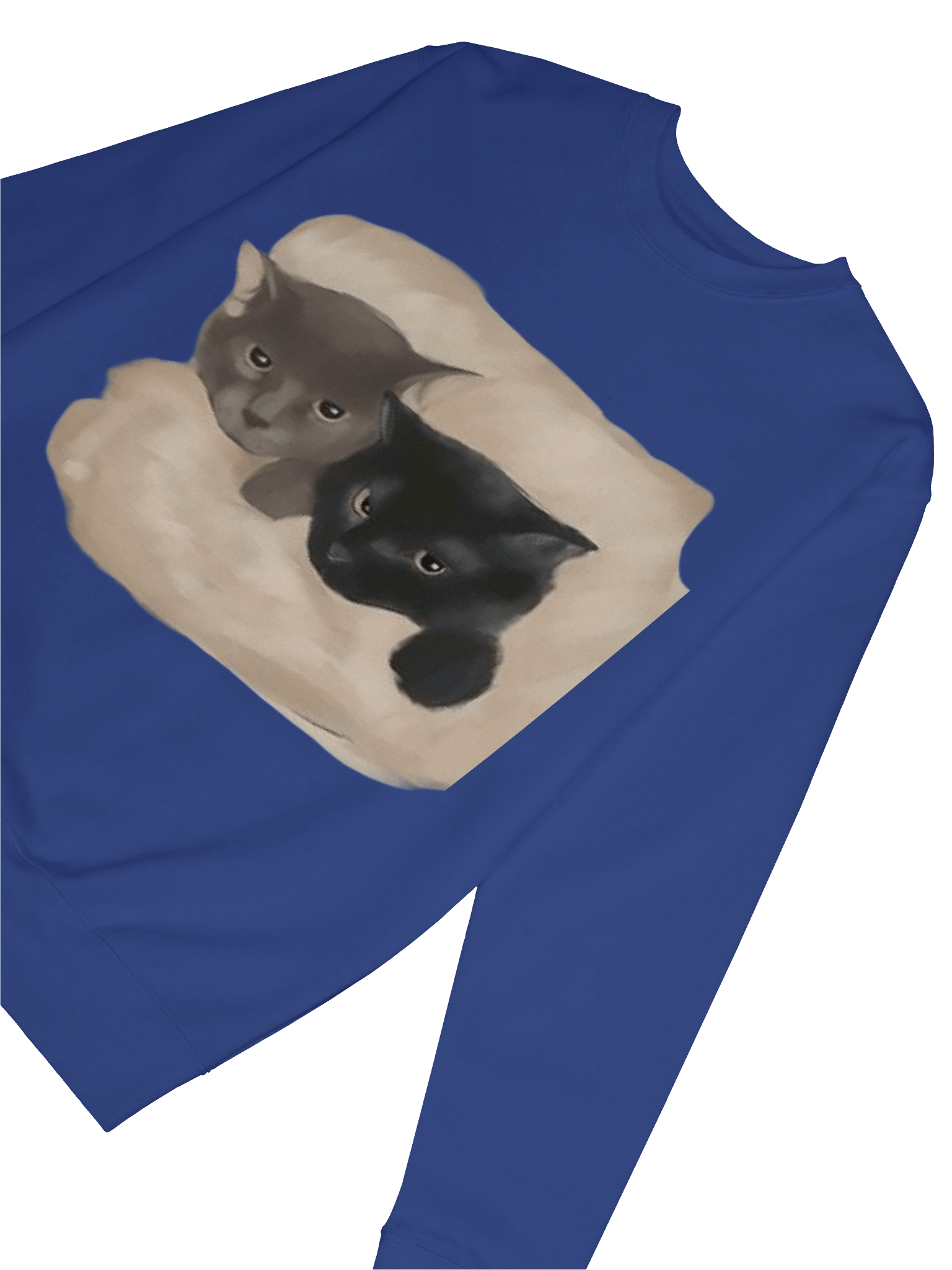 Frieda's cats - the real stars of the show, long sleeve sweatshirt product image (42)