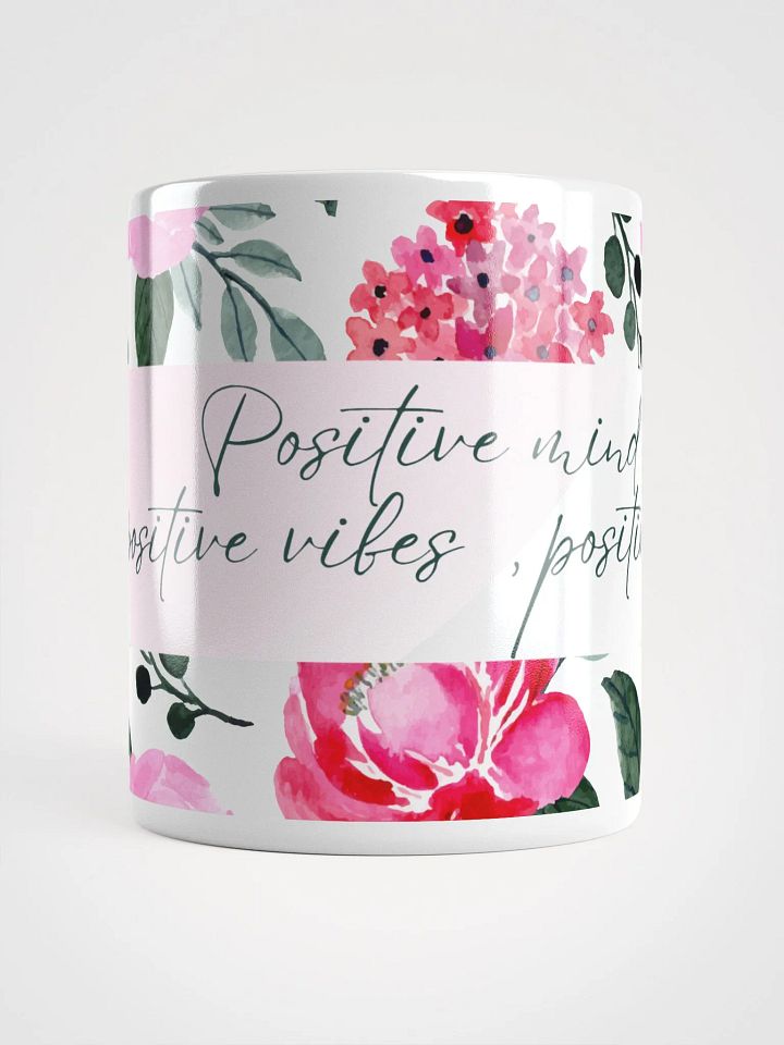 Positive Vibes Floral Mug product image (1)