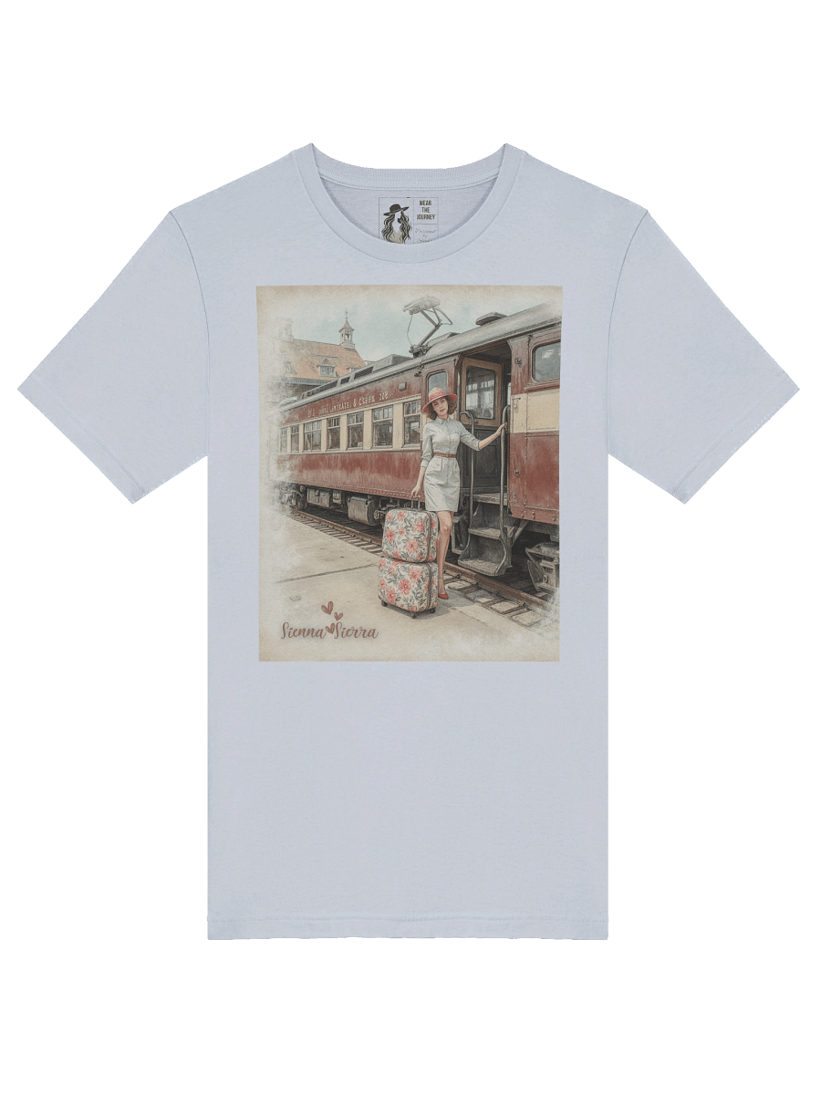 Vintage Railway Adventure – Retro Travel T-Shirt product image (26)