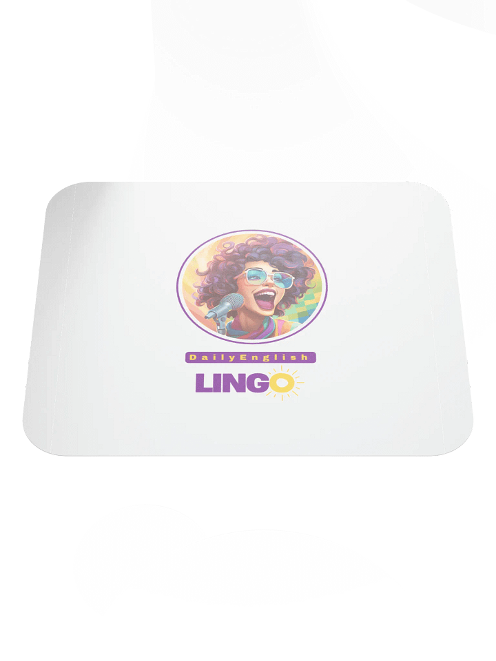 Daily English Lingo Mousepad product image (1)