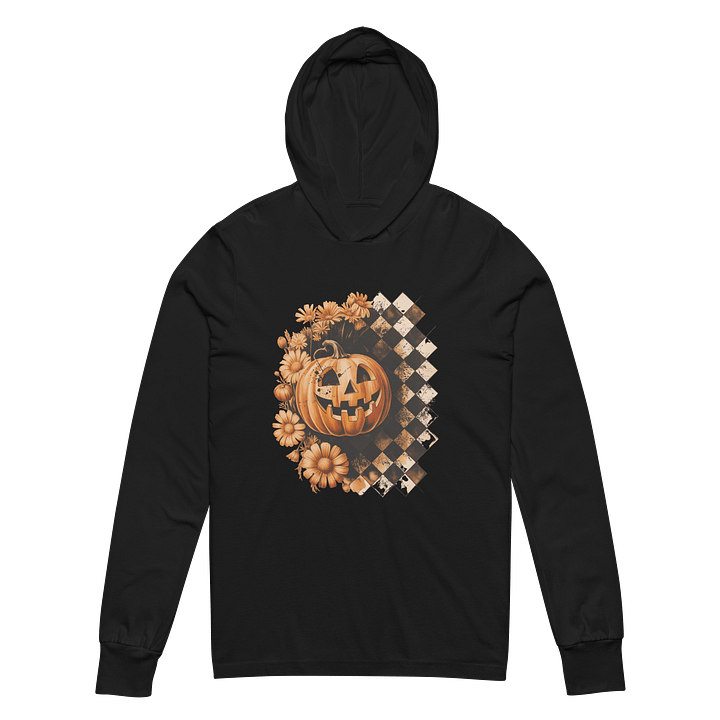 Floral Fall Pumpkin Halloween Hoodie product image (2)