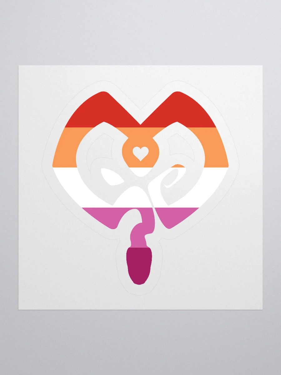 Lust: Lesbian Pride Sticker product image (3)