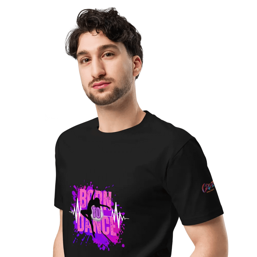 Born to Dance Her Silhouette Unisex Tee product image (4)