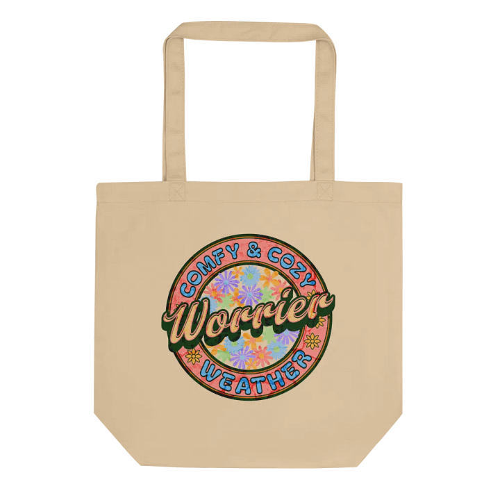 Worrier Comfy And Cozy Weather Blooms Eco Tote product image (1)