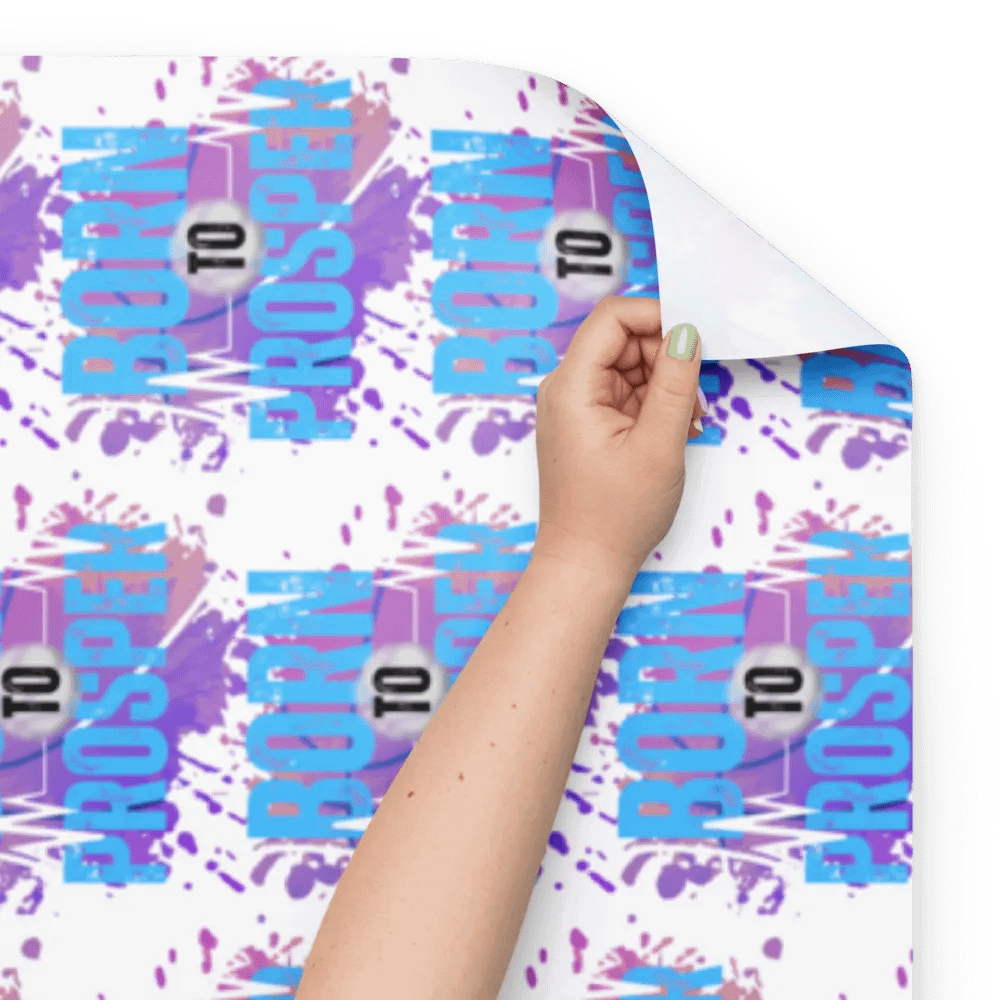 Born To Prosper Wrapping Paper Set product image (9)