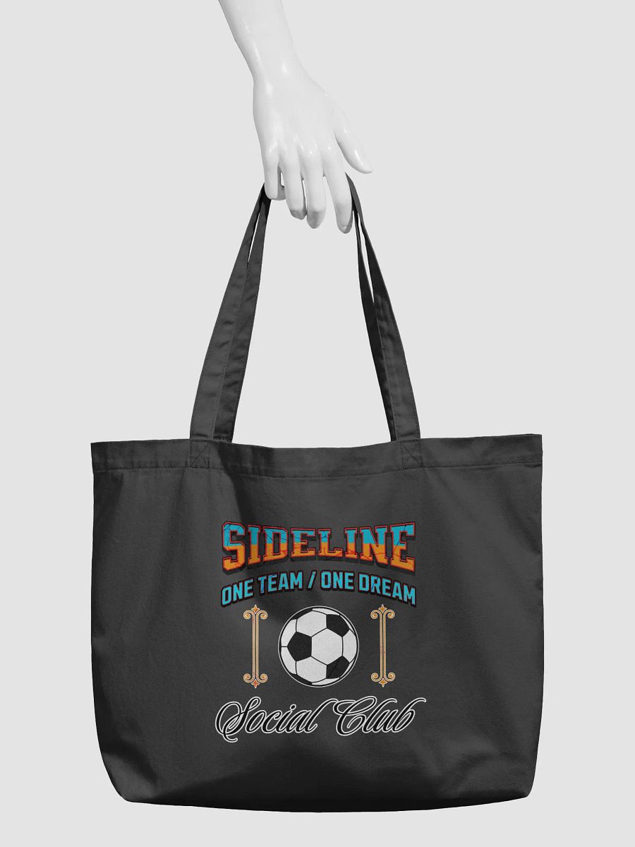 Sideline One Team One Dream Social Club Soccer Organic Tote product image (3)