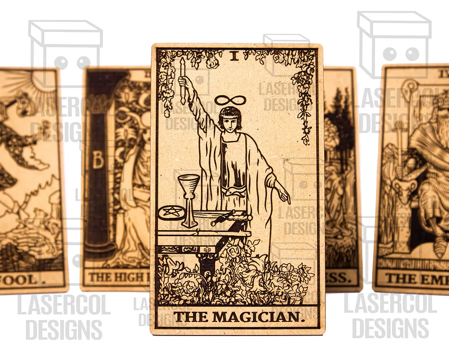 Tarot Cards (Set 1) - Laser Cut Files product image (3)