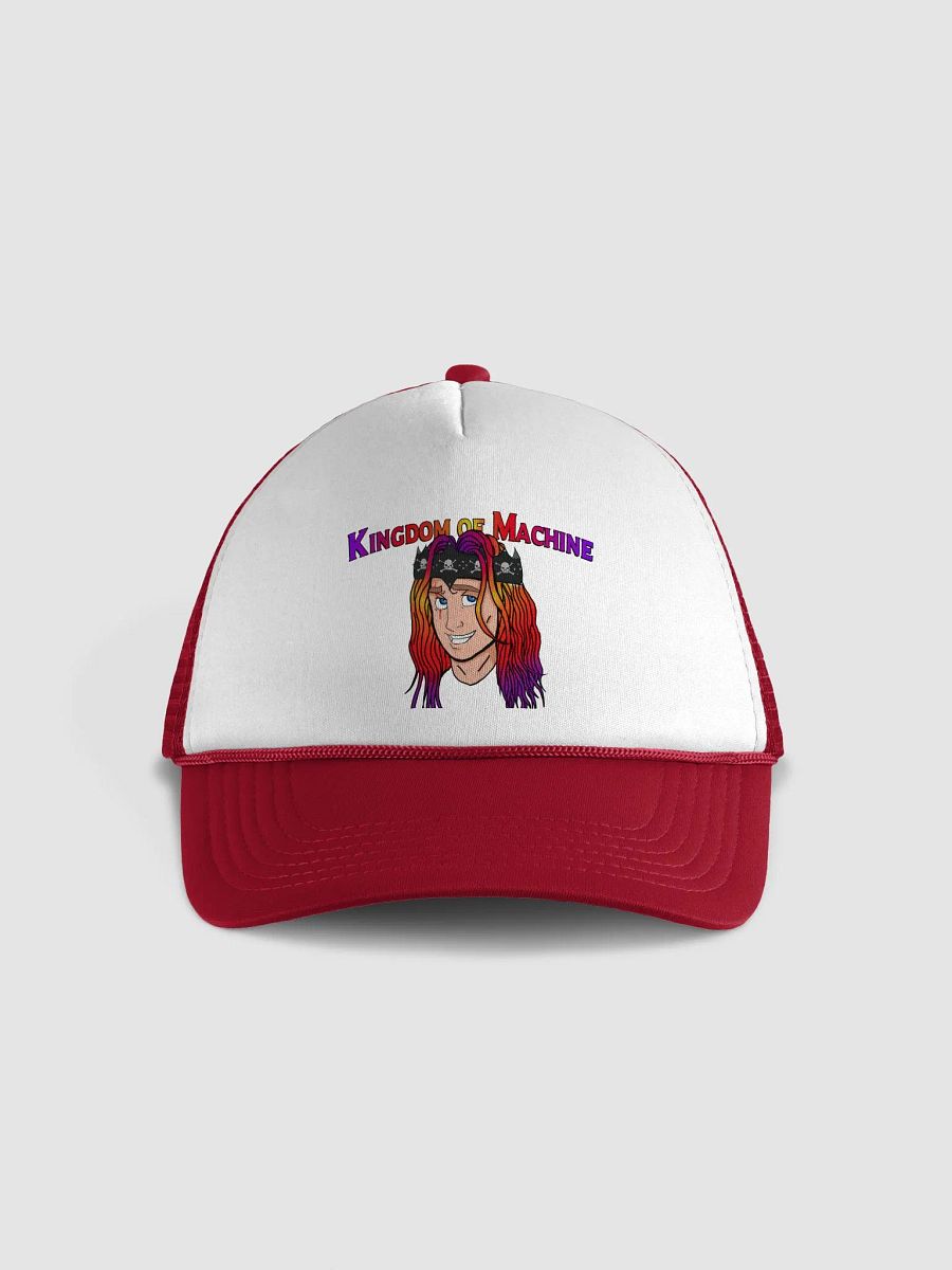 evil king foam printed trucker hat product image (1)