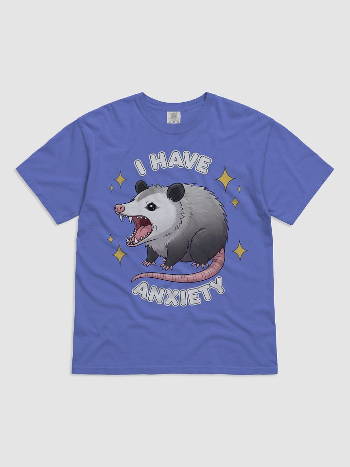 "I Have Anxiety" Possum T-Shirt - Funny Anti-Social & Relatable Tee product image (4)