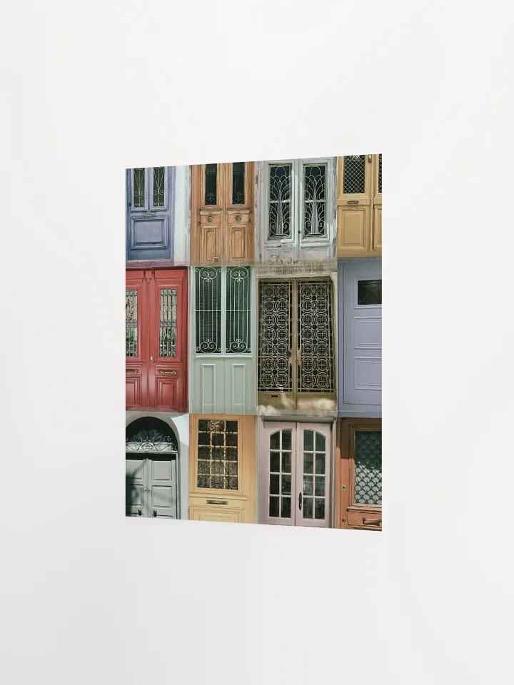 Greek Doors - Enhanced Matte Paper Poster product image (2)