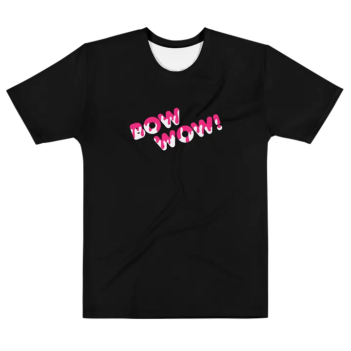 Speak Shirt - BOW WOW! - Pink Drip product image (1)