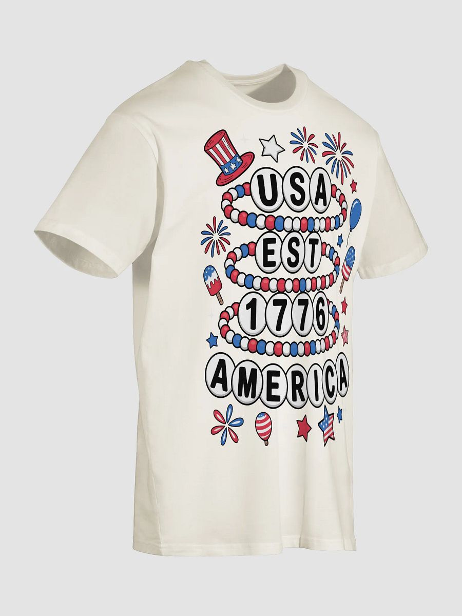 Patriotic Celebration Unisex Tee product image (4)